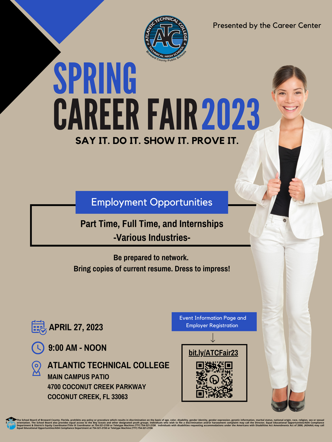 Spring Career Fair 2023 Atlantic Technical College
